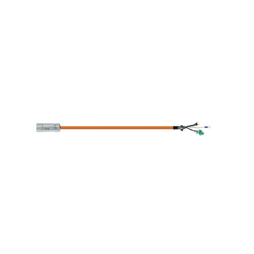 Igus MAT9751502 14 AWG 4C Plug Socket A / Open End B Connector PVC Siemens 6FX_002-5DA11 Servo Cable