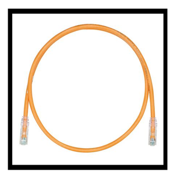 24 AWG Cat 6 UTP Copper 4FT Patch Cord Orange UTPSP4ORY