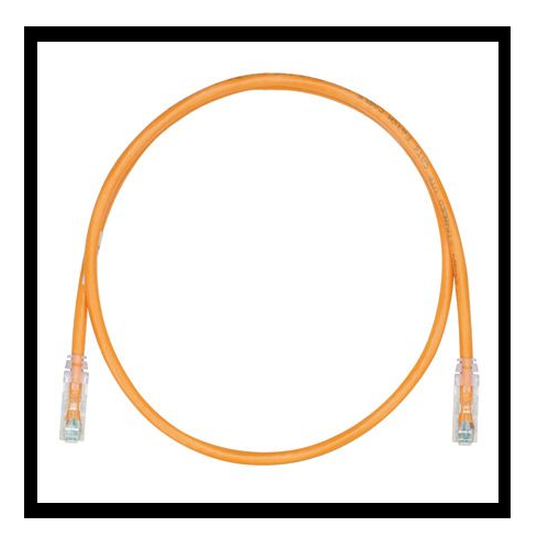 24 AWG Cat 6 UTP Copper 40FT Patch Cord Orange UTPSP40ORY