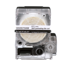 Turn-Tell White Vinyl Cassette R100X075V1M (Pack Of 5)
