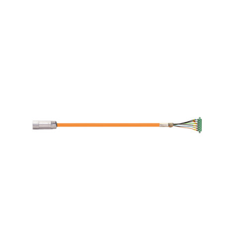 Igus MAT9850615 16/4C 16/1P Round Plug Socket A Connector PUR Danaher Motion 102811 Servo Cable