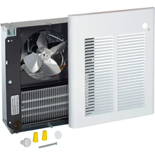 Small Home Fan Forced 120V Wall Heater 1500W Integral Double Pole Thermostat SRA1512DSFPB