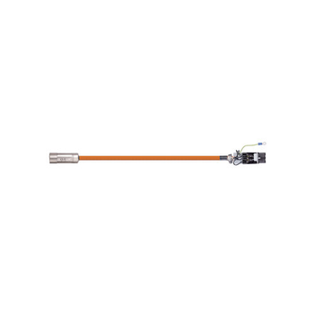Igus MAT9561513 16 AWG 4C Round Plug Socket A / Booksize Plug B Connector iguPUR Siemens 6FX_002-5CS21 Power Cable
