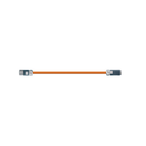 Igus MAT9561523 6 AWG 4C Round Plug Socket A/B Connector iguPUR Siemens 6FX_002-5CX28 Extension Power Cable