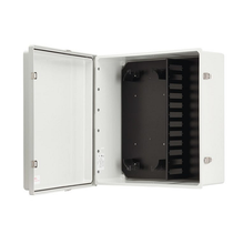 NEMA 4X Enclosure Patch and Splice Includes 1-W48S Kit (2-24 Fiber Splice Trays, Transition Trays, Mounting Hardware, Cable Management, and Port Identification) OCO48NXS