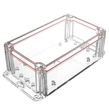 Electronic Racks And Boxes Enclosure Top Clear Bottom Clear RBF85P06C24C