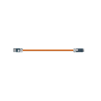 Igus MAT9561522 8 AWG 4C Round Plug Socket A/B Connector iguPUR Siemens 6FX_002-5CX18 Extension Power Cable