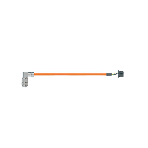 Igus MAT9560917 12 AWG 4C 90 Degree Coupling Pin A Connector iguPUR Fanuc LX660-8077-T471 Power Cable