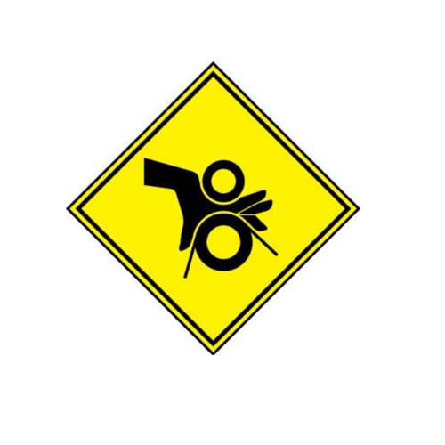 Pinch Point Safety Sign PPS0202B493