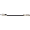 Igus CAT9661006 22 AWG 2P RJ45 Metal A / M12 X-Coded B Connector Telegärtner PUR Harnessed Profinet Cable