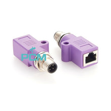 M12 D Code to RJ45 Ethernet Adapter PCM-0660