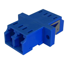 LC/UPC Duplex Single Mode Fiber Optic Adapter Blue FB10-5039-LCU