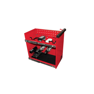 Homak 44 RSPro 9-Drawer Power Service Cart-Red (RD06044090)