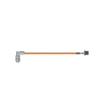 Igus MAT9210071 12 AWG 4C 90 Degree Coupling Pin A Connector PUR Fanuc LX660-8077-T271 Power Cable