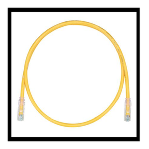 24 AWG Cat 6 UTP Copper 8M Patch Cord Yellow UTPSP8MYLY