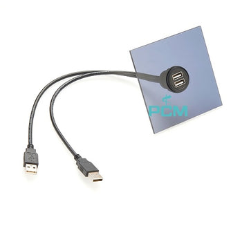 Dual Port USB2.0 Type-A Male To Female Extension Cable PCM-0150 (Pack of 300)