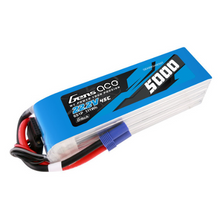 Gens Ace 5000mAh 6S1P 22.2V G-Tech LiPo Battery Pack With EC5 Plug GEA506S45E5GT