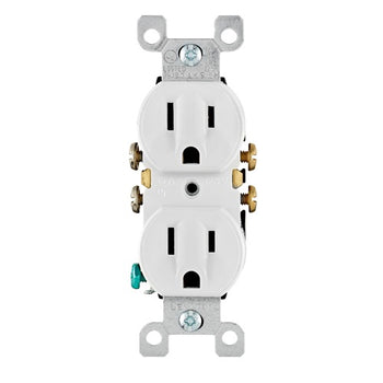 125V 15 Amp Duplex Outlet/Receptacle 5320-WCP