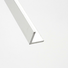1/2" x 1/2" x 1/16" 6063-T5 Anodized Finish Aluminum Angle Clear