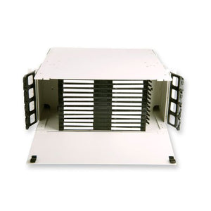 Centrix System Enclosed Housing 4U Panel 19 and 23 Rack Mount Accommodates 12 Cassettes or Modules CTX-E4U