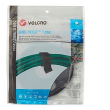 1/2" Black Lineal One-wrap On 5yd Rolls 31013