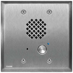 Double Gang Brushed Stainless VoIP Entry Phone VIK-E-60-SS-IP