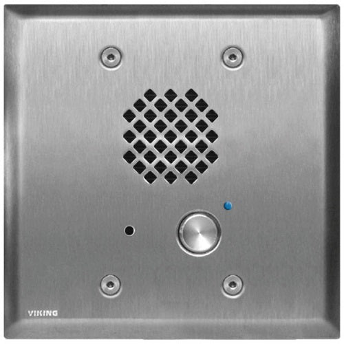 Double Gang Brushed Stainless VoIP Entry Phone VIK-E-60-SS-IP