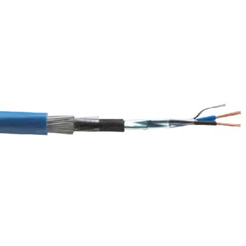 0.75mm 5P Bare Copper Shield PE TC Drain Armoured 300/500V LSF Control Instrumentation Cable