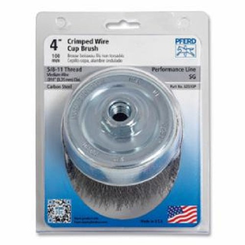 4 Inch Carbon Steel Crimped Wire Cup Brush 419-82510P