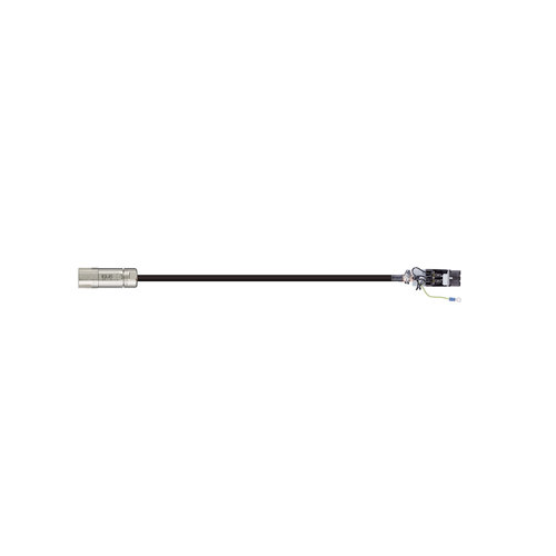 Igus MAT9761502 14 AWG 4C Round Plug Socket A / Booksize Plug B Connector PVC Siemens 6FX_002-5CS11 Power Cable