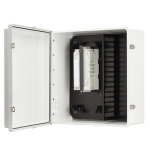 NEMA 4X Enclosure Patch and Splice Includes 1-W48S Kit (2-24 Fiber Splice Trays, Transition Trays, Mounting Hardware, Cable Management, and Port Identification) OCO48NXS
