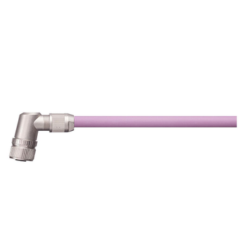 Igus M12 5 Poles Socket Angled A / Open End B Connector Phoenix Contact Harnessed Profibus Cable