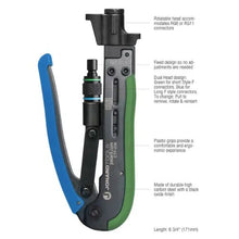 Dual Compression Tool - Short and Long Style F Connectors CTF-230