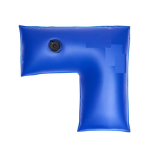 22.4 × 22.2 in Corner Winter Water Bags Pack Of 4 Corner Pool Water Tubes with Leak-Proof Screw Cap