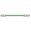 Igus CAT9161014 22 AWG 4C M12 X-Coded A/B Connector Phoenix Contact PVC Harnessed Profinet Cable