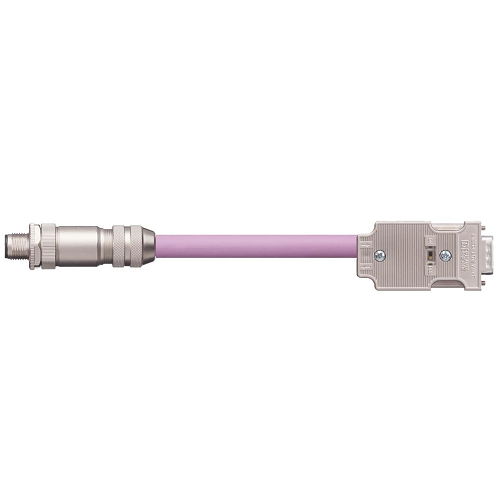 Igus M12 5 Poles Pin A / SUB-D 9 Poles Pin B Connector Phoenix Contact Harnessed Profibus Cable