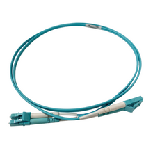 INFINIUM ULTRA LC TO LC DUPLEX PATCH CORD, 2MM, OM4, AQUA, PLENUM, 1 METER - OR-L3-0101B2EAD1001M