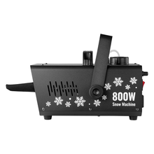 800W Snow Making Machine Handheld or Hanging Snow Maker with LED Lighting