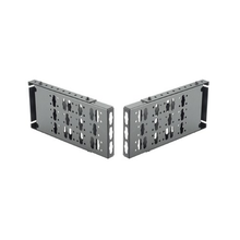 2-Post Rack Black Steel PDU Mounting Bracket Kit R2PPDUB