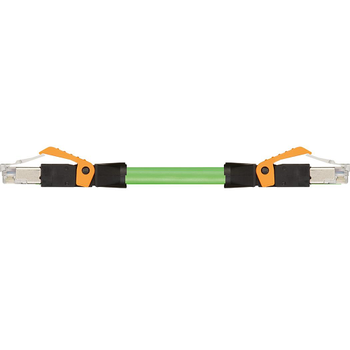 Igus MAT904125480 22 AWG 2P RJ45 Straight A/B Connector PVC Industrial Profinet Cable