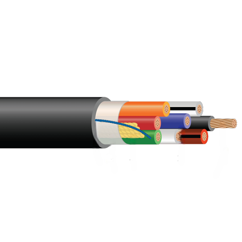 12 AWG 7C Copper PE/PVC Insulation PVC Jacket Control Cable 1000V