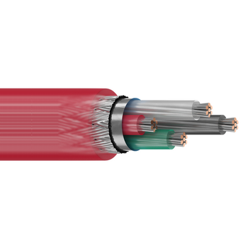 Belden 83804 12 AWG 4C Stranded Tinned Copper Braid Beldfoil Shield FPLP FEP Electronic Cable