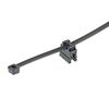 3mm 0.55 Pan-Ty Edge Clip Cable Tie Top Mount Nylon 6.6 CMEA12-2S-D300 (Pack of 500)