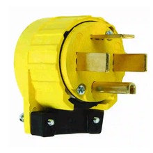 2.62 Inch Width Yellow Angled Straight Blade Plug 1462-9