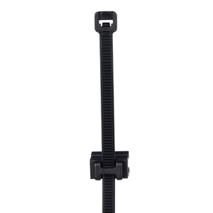 3mm 0.55 Pan-Ty Edge Clip Cable Tie Top Mount Nylon 6.6 CMEA12-2S-C300 (Pack of 100)