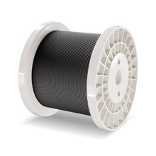 1/8 Inch 7x7 Strand T316 Stainless Steel Braided Aircraft Cable 500FT With Accessories