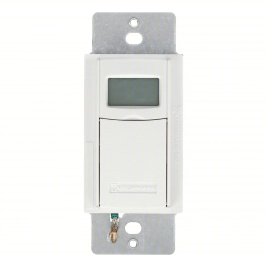 277V AC Digital Wall Switch Timer EI600WC