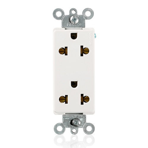 Decora Plus Duplex Receptacle /Outlet White 5825-W