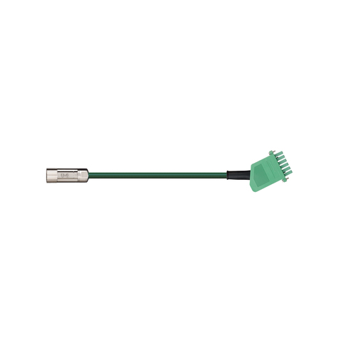 Igus MAT9340013 16/4C 16/1P Round Plug Socket A Connector PVC Danaher Motion 107483 MK SR3-G 400V Servo Cable