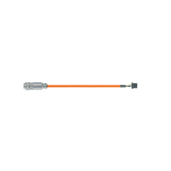 Igus MAT9560908 8 AWG 4C 90 Degree Coupling Pin A Connector iguPUR Fanuc LX660-8077-T272 Power Cable